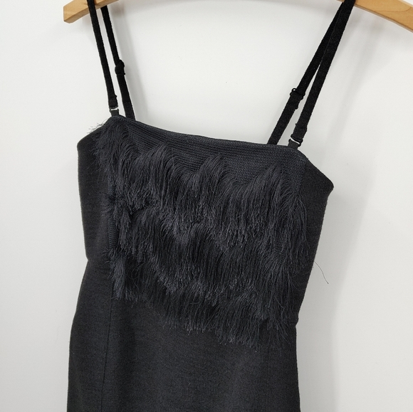Banana Republic | fringe bodycon dress - Picture 2 of 8